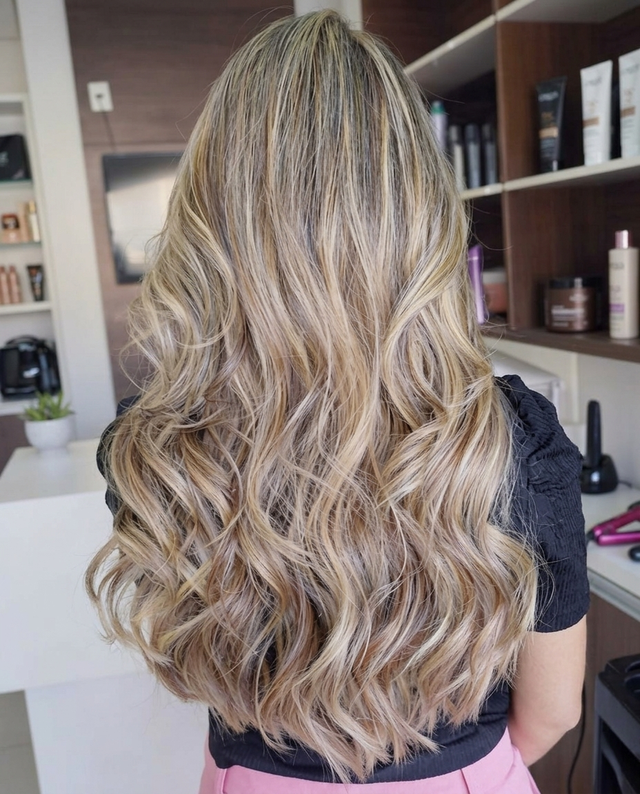 Cabelo saudável, hidratado e brilhante após o uso de Power Hair
